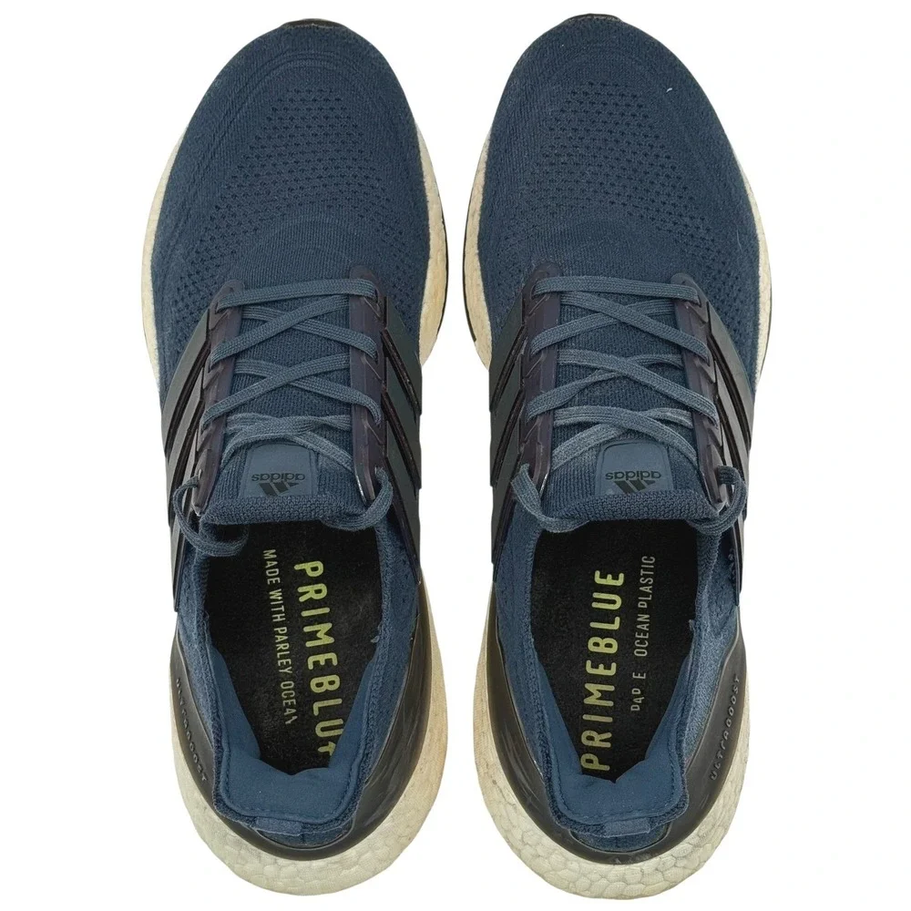 Adidas Ultraboost 21 Primeblue Men's Size 12 Navy Running Shoes FY0350 Boost Gym